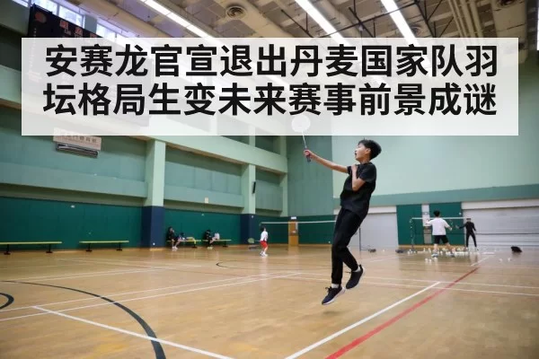 badminton court action