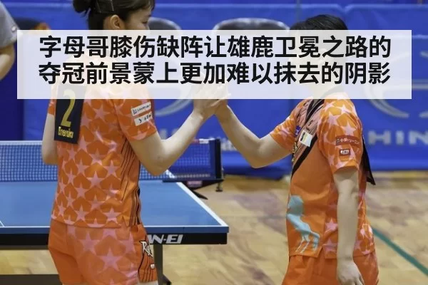 字母哥膝伤缺阵让雄鹿卫冕之路的夺冠前景蒙上更加难以抹去的阴影